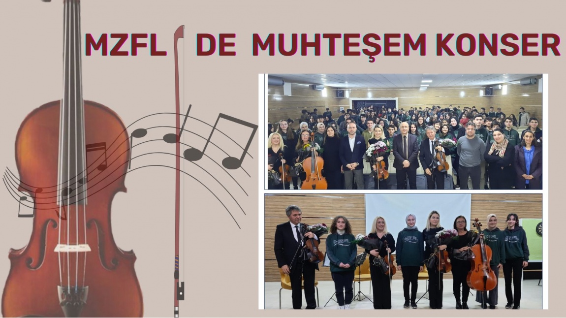 İzmir Devlet Senfoni Orkestrası Anadolu Yaylı Çalgılar Ekibi Okulumuzda Muhteşem Bir Konser Verdi
